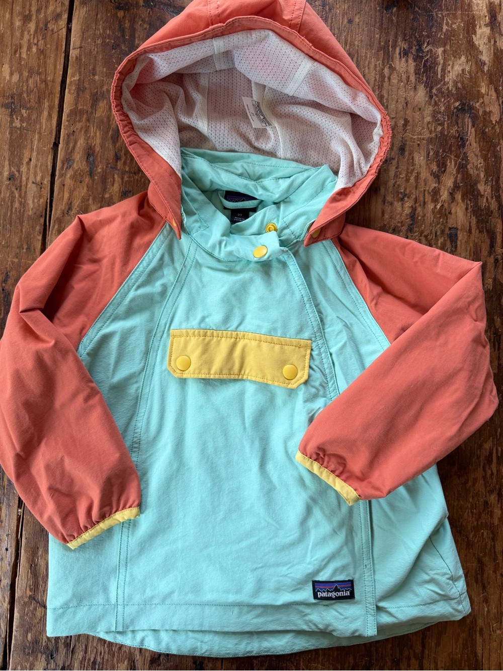 Patagonia Kids' Hooded Pullover Jacket 2T